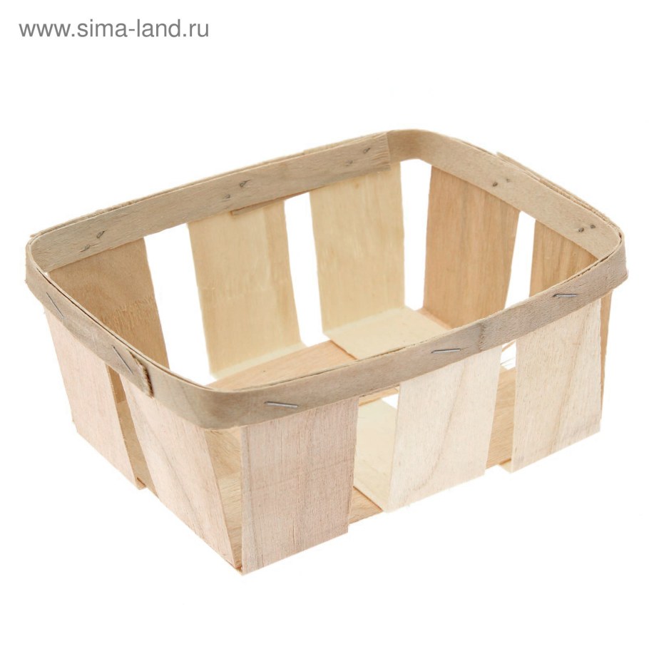 Корзинки из шпона