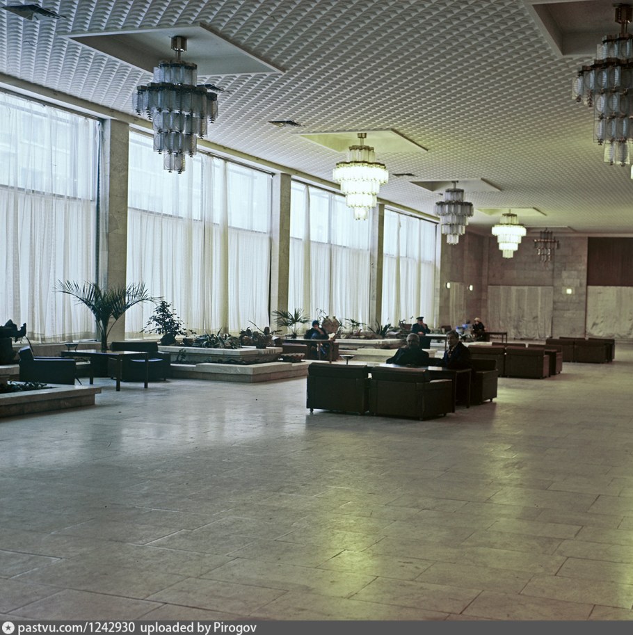 Гостиница Интурист Москва внутри