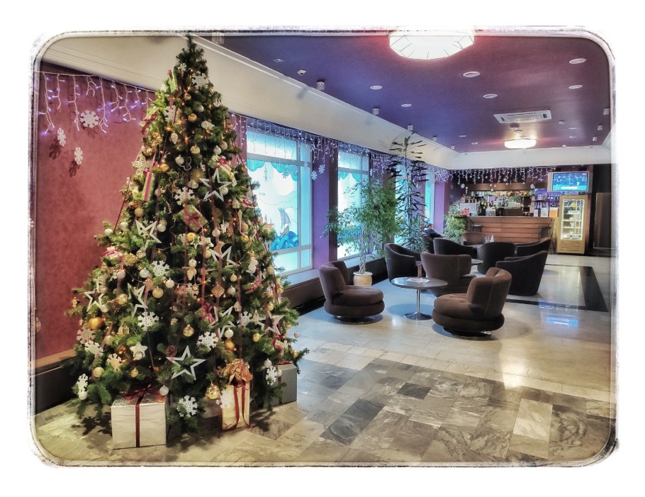 Гостиница Интурист зима