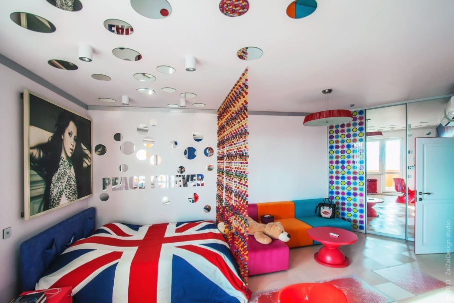 Стиль поп-арт в интерьере