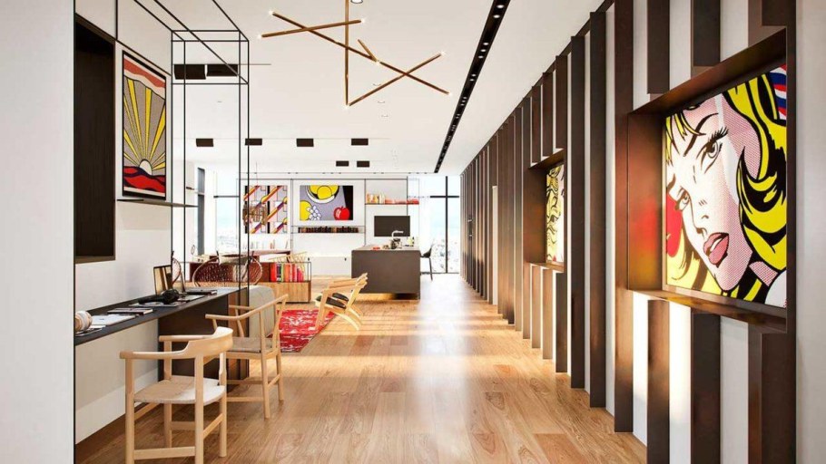 Стиль поп арт в современном интерьере