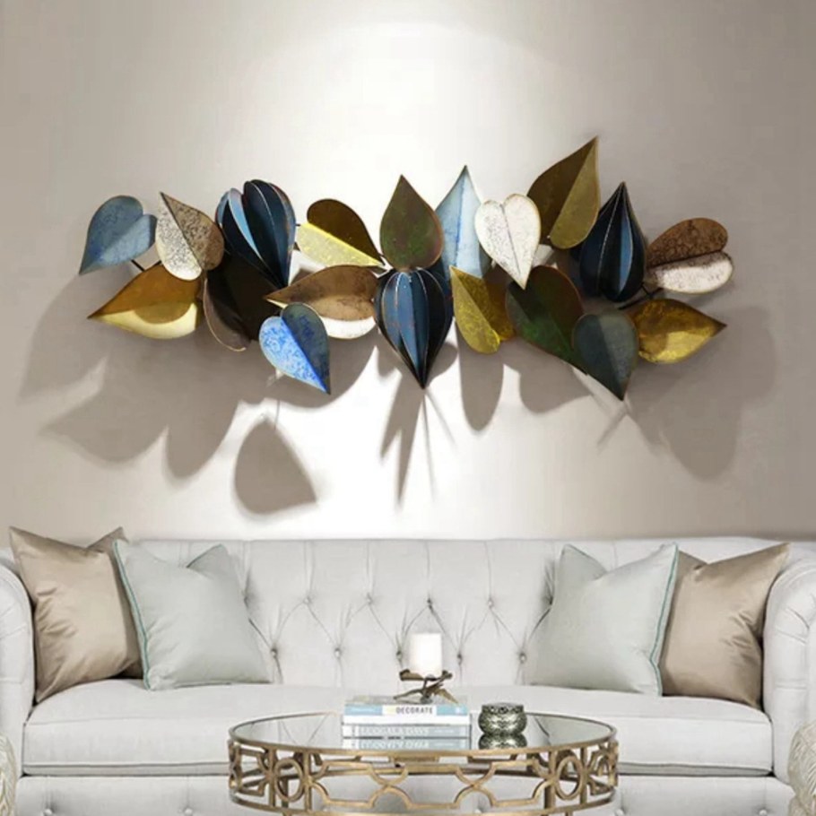 Металлический декор на стену