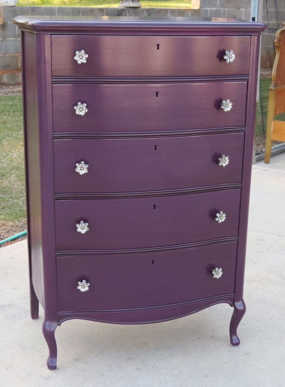 Фиолетовый комод икеа