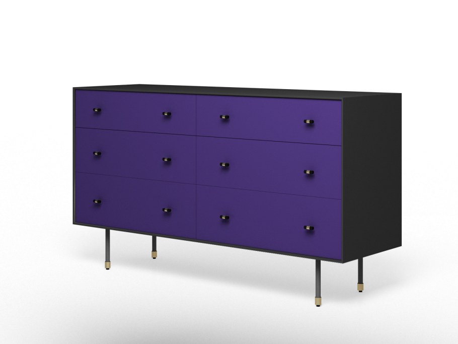 Сиреневый комод