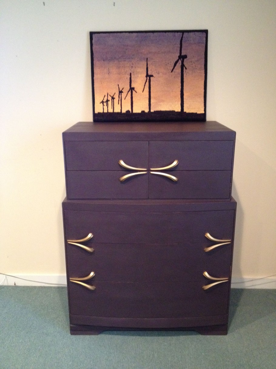 Декор комода рейками