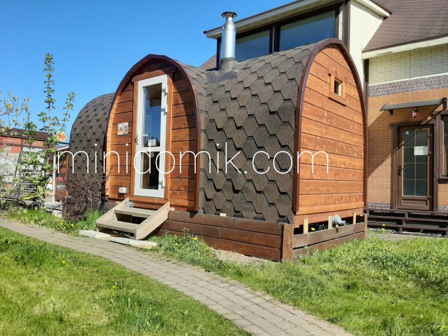 Баня Викинг с террасой