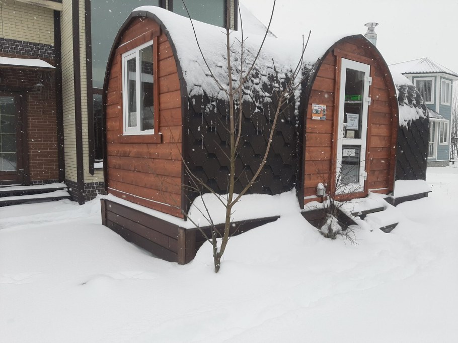 Баня "Викинг", арочная