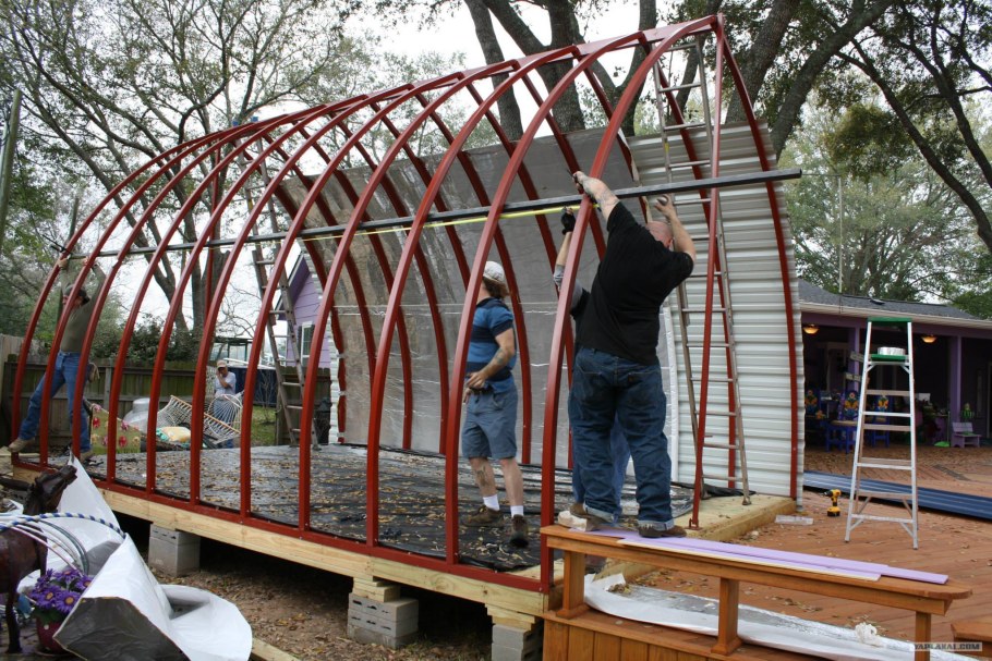 Арочный дом АРД-15