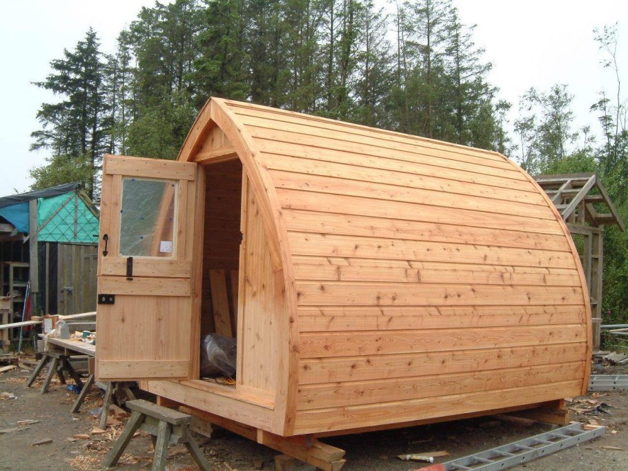Каркасная мини баня