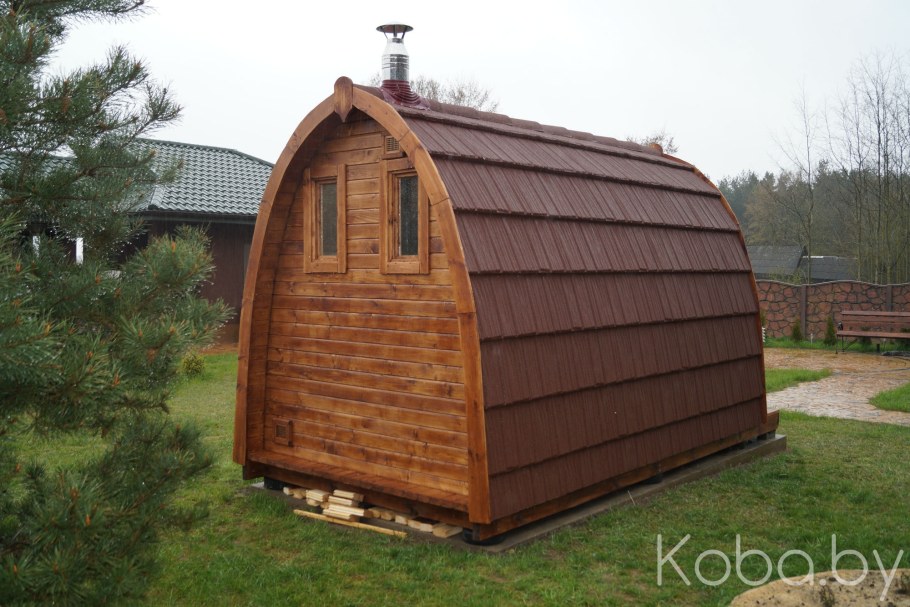 Баня "Викинг", арочная