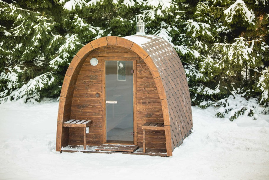 Баня полукруглая