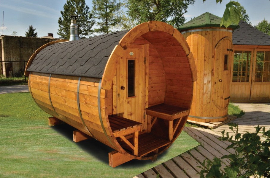 Дом бочка
