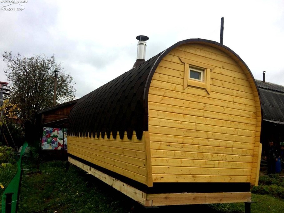 Баня "Викинг", арочная