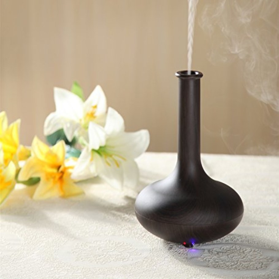 Арома-диффузор для эфирных масел 130 мл (темное дерево)