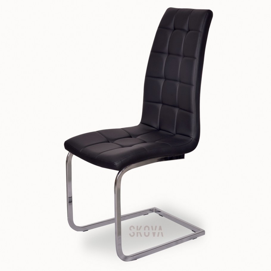 Стул Лион экокожа/хром, 101