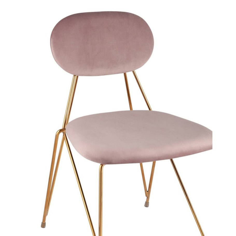 Хофф розовый стул