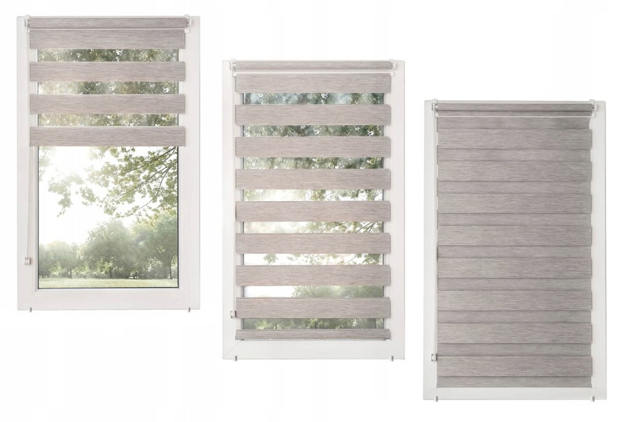 Рулонные шторы Зебра день-ночь