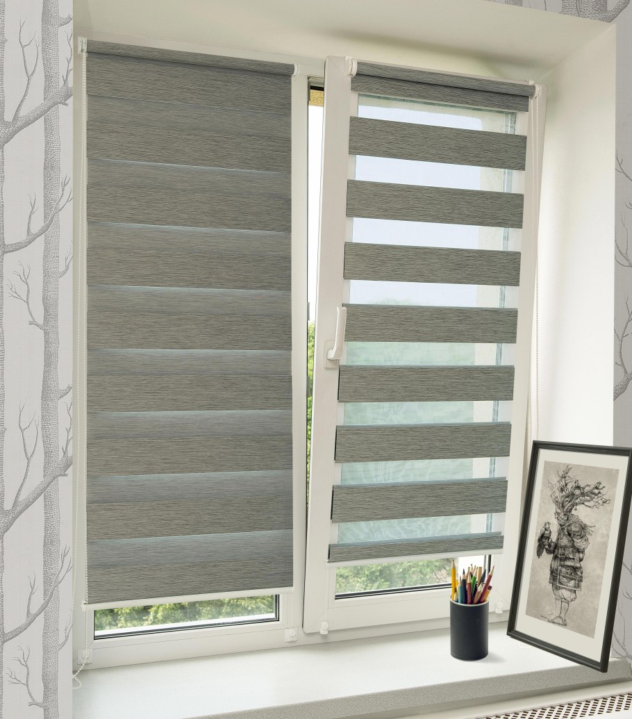 Рулонная штора "день-ночь Сантайм декор Дейзи"