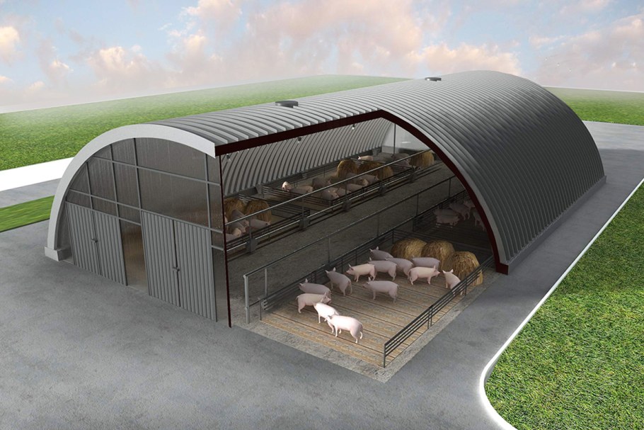 Фермы ангарного типа