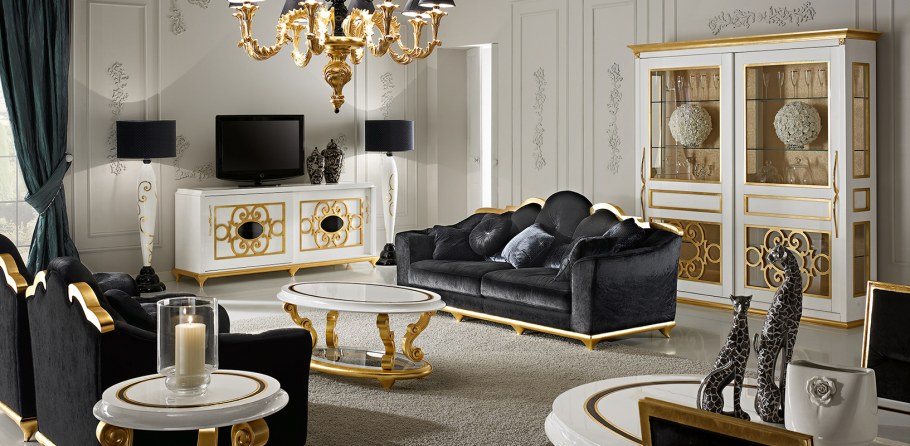 Итальянская мебель из Китая в стиле Версаче