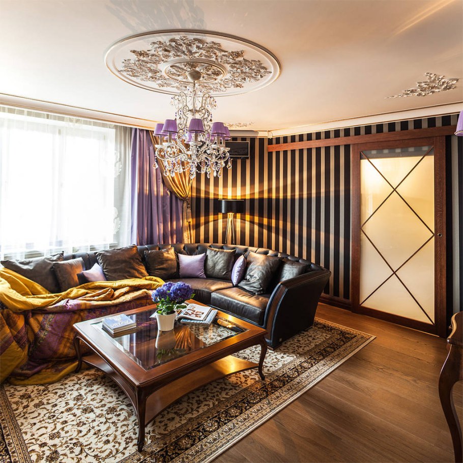 Гостиная ар деко