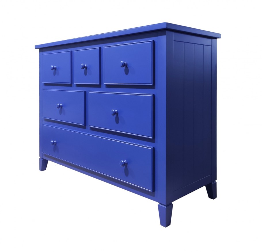Комод синего цвета