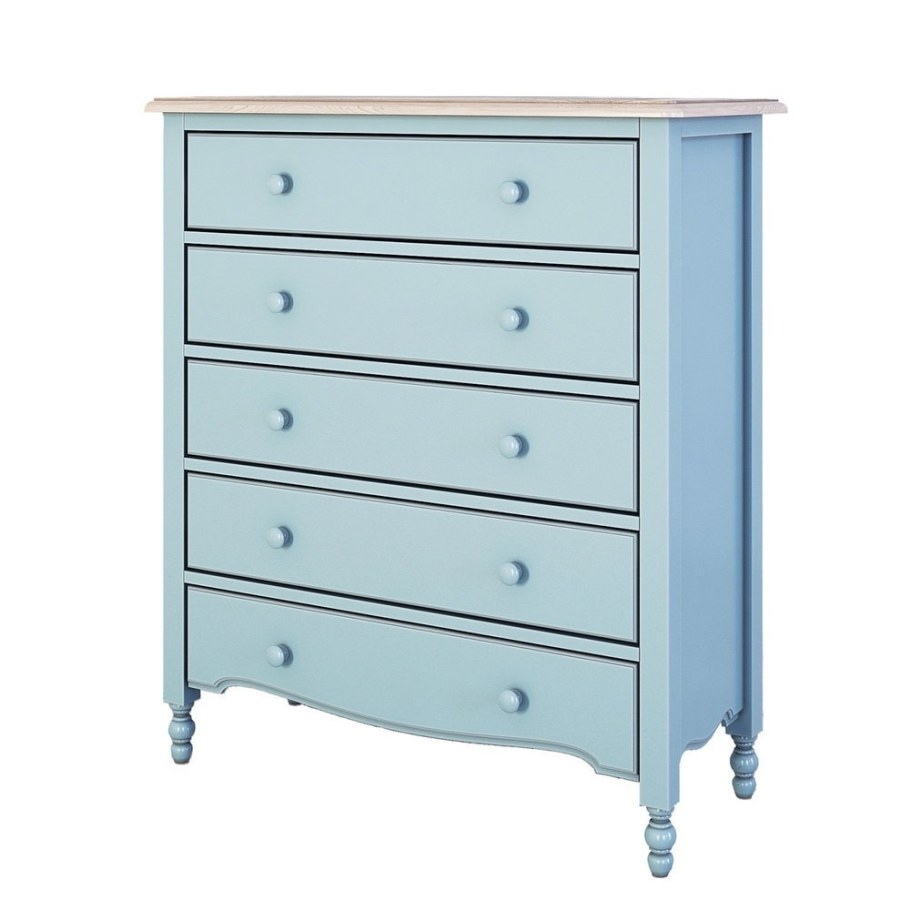 Комод голубой