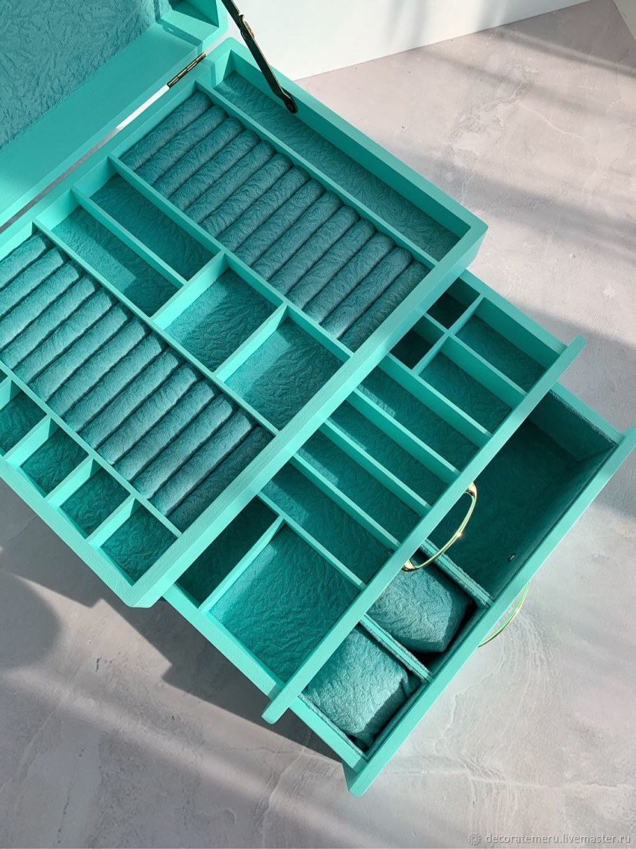 Бирюзовый комод икеа