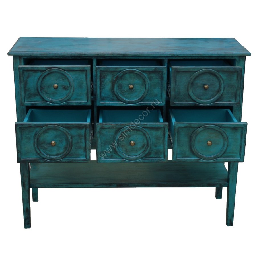 Комод бирюза