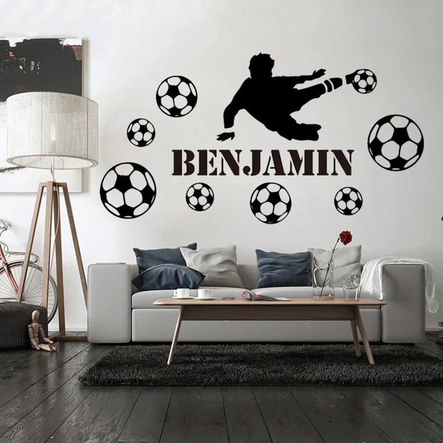 Наклейка на стену футбол