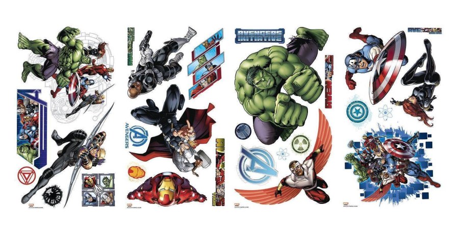 Набор наклеек Марвел (Marvel)