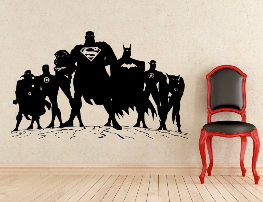 Супергерои силуэт