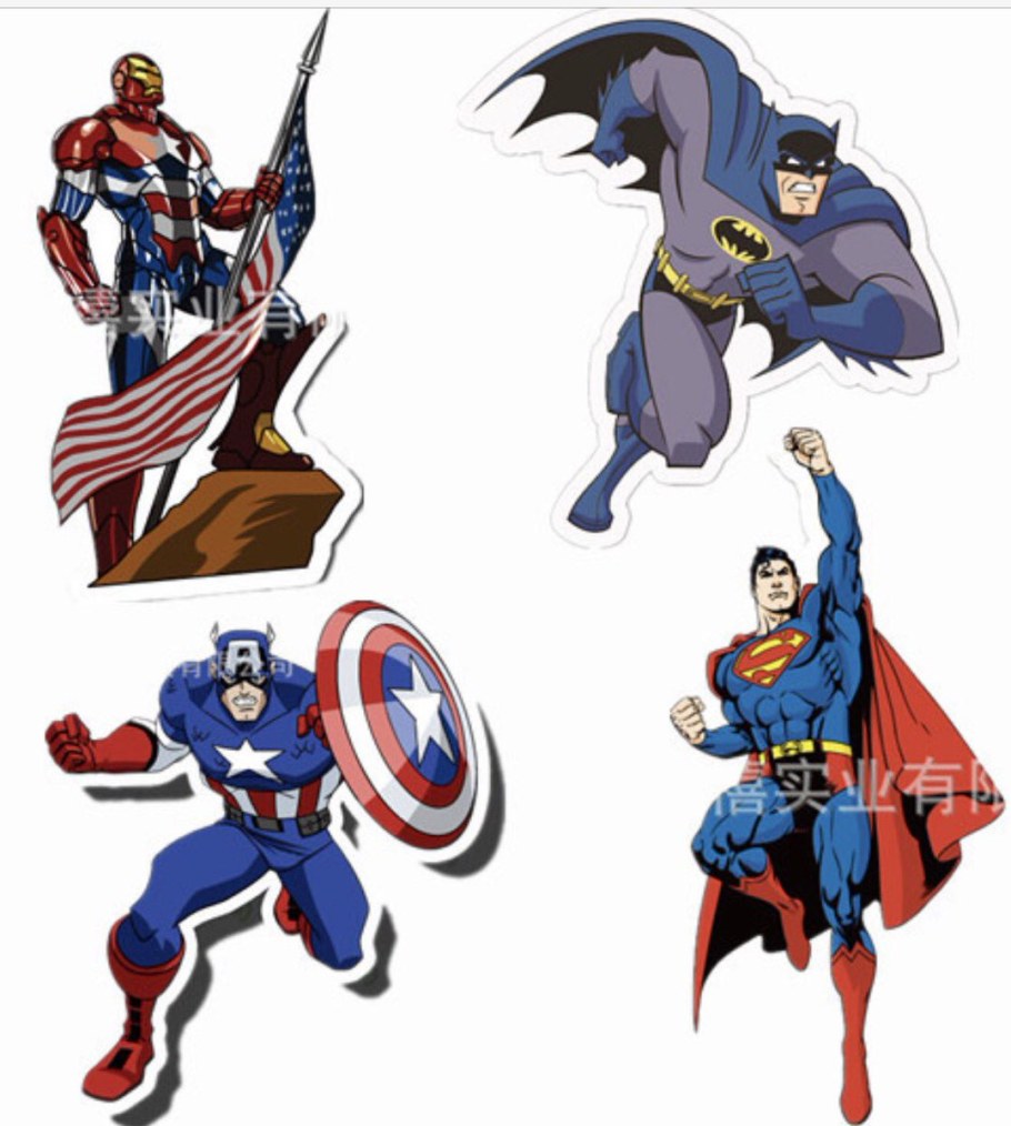 Топперы супергероев