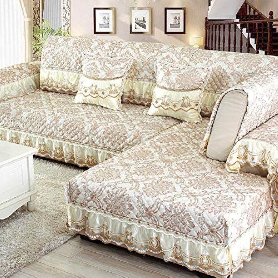 Накидки на п образный диван