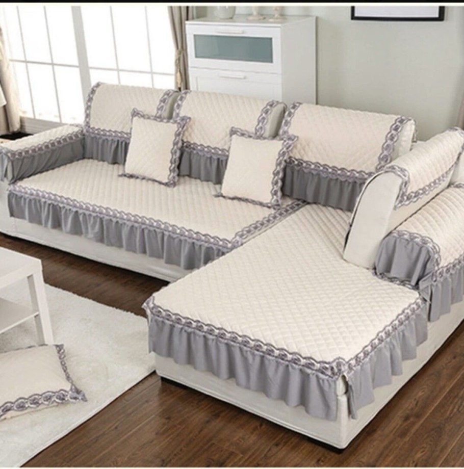 Покрывало на угловой диван икеа