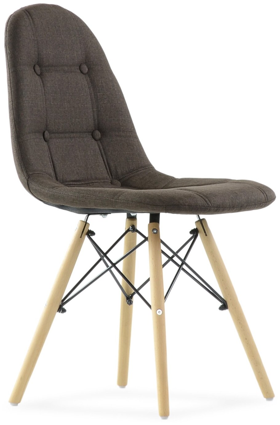 Стул Barneo n-43 pulsante ткань рогожка темно-серая