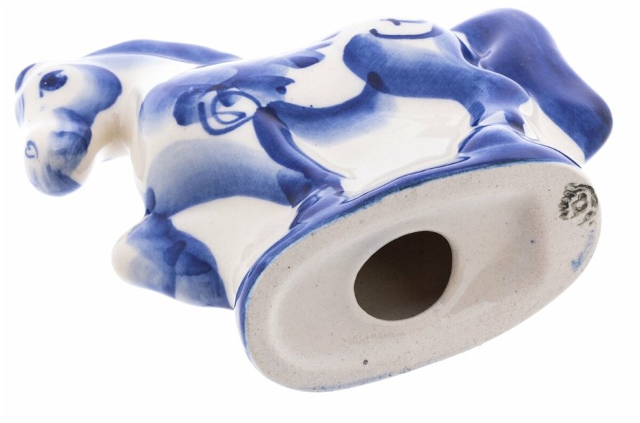 Фарфоровая статуэтка лошадка Гжель