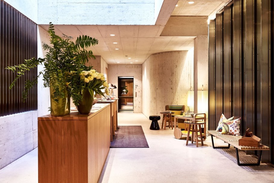 Холлы дорогих гостиниц в скандинавском стиле