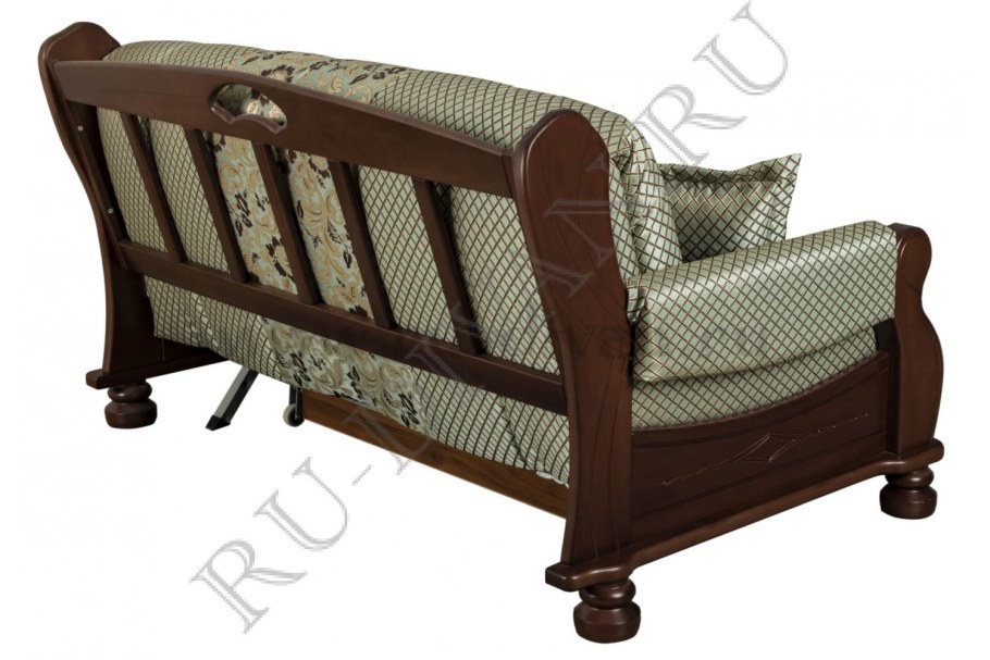 Каркас дивана из массива дерева