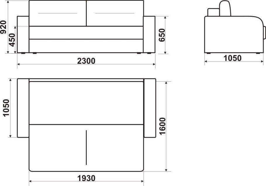Сантана 7 диван чертежи
