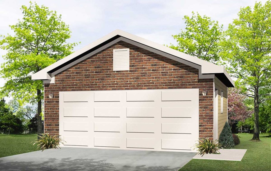 Фасад гаража