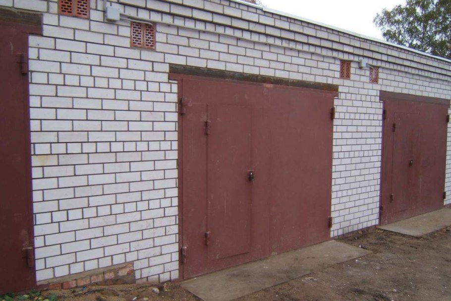 Гаражи кирпичные капитальные