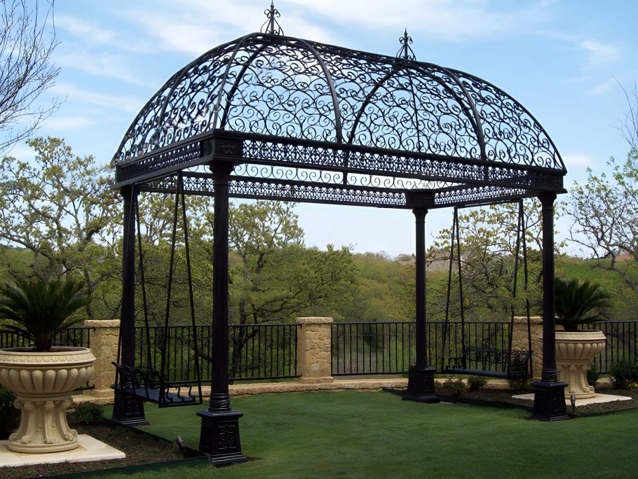 Беседка Ротонда кованная