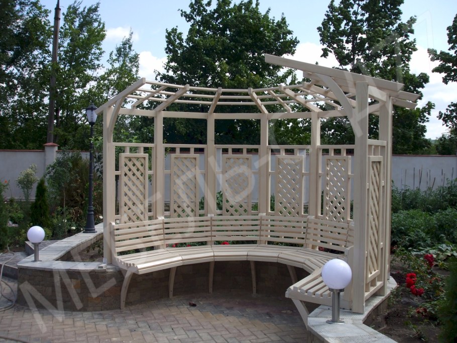 Пергола полукруглая