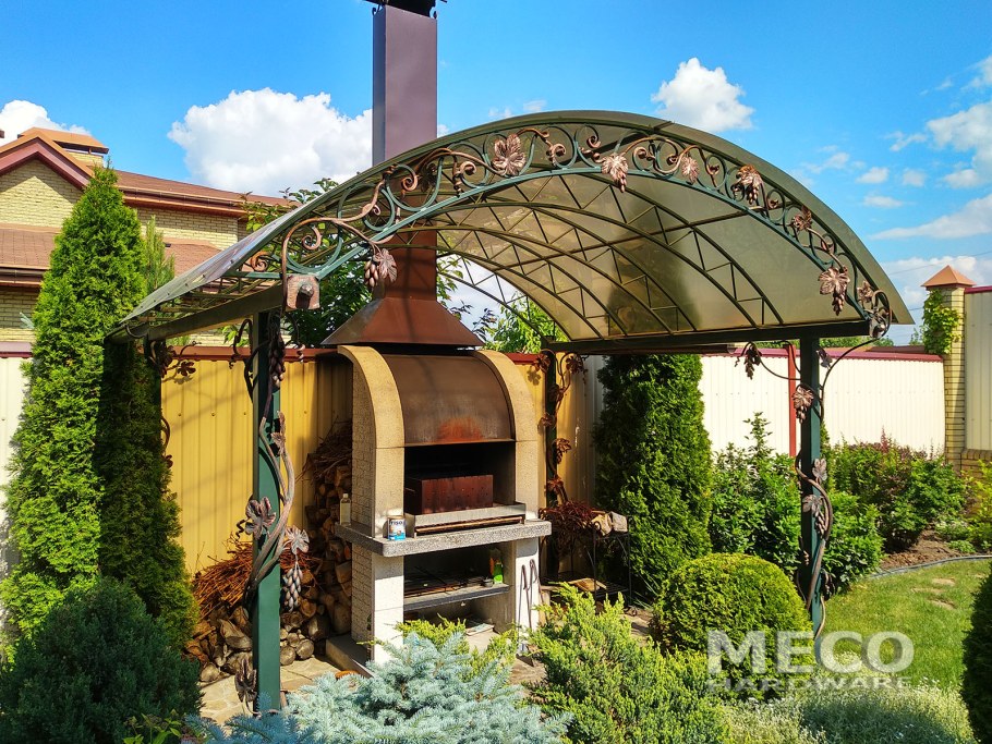 Навес под мангал