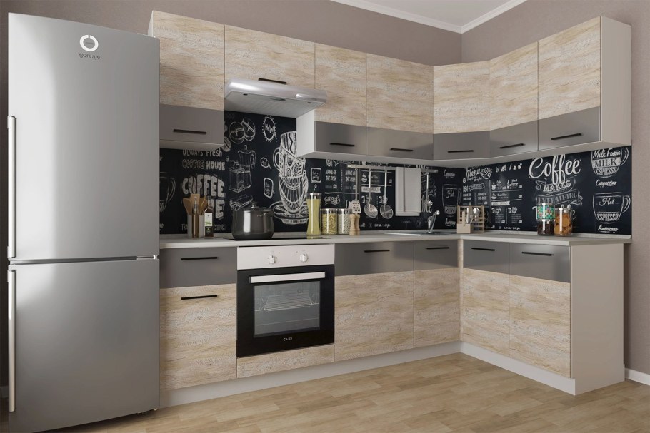 Кухня лофт Марибель