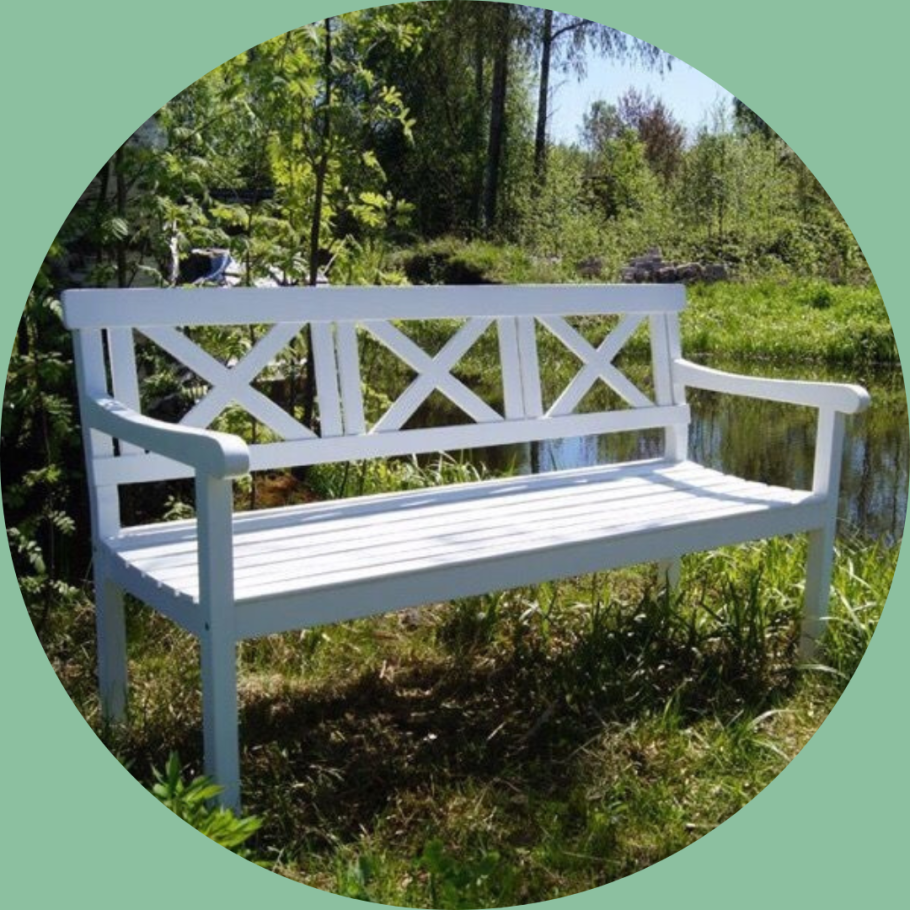 Скамейка Садовая в стиле Прованс