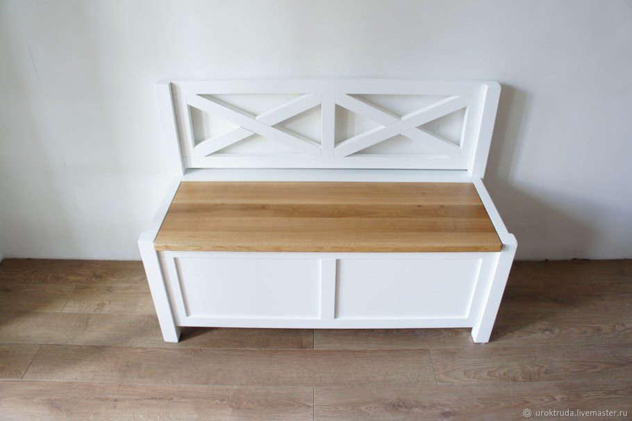 Скамейка с хранением