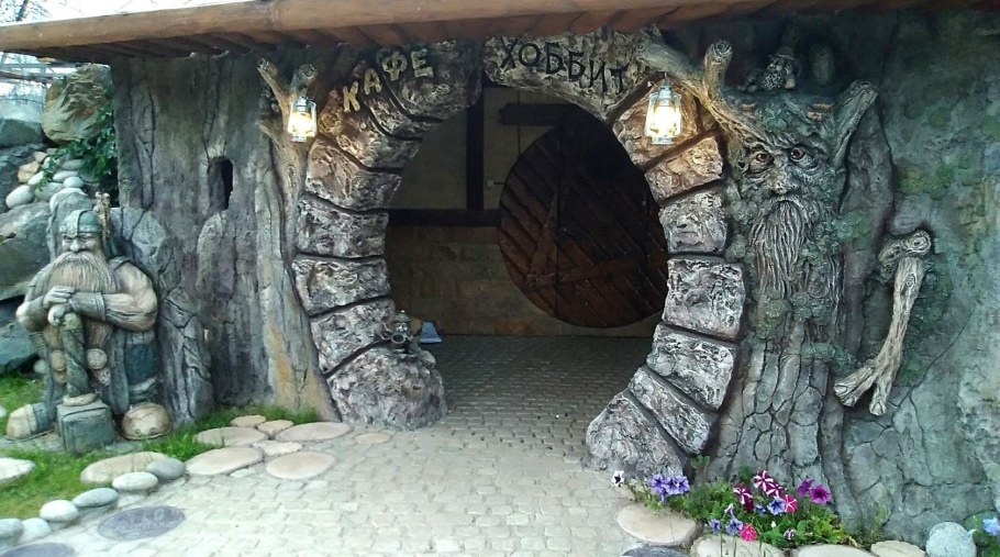 Беседка из артбетона