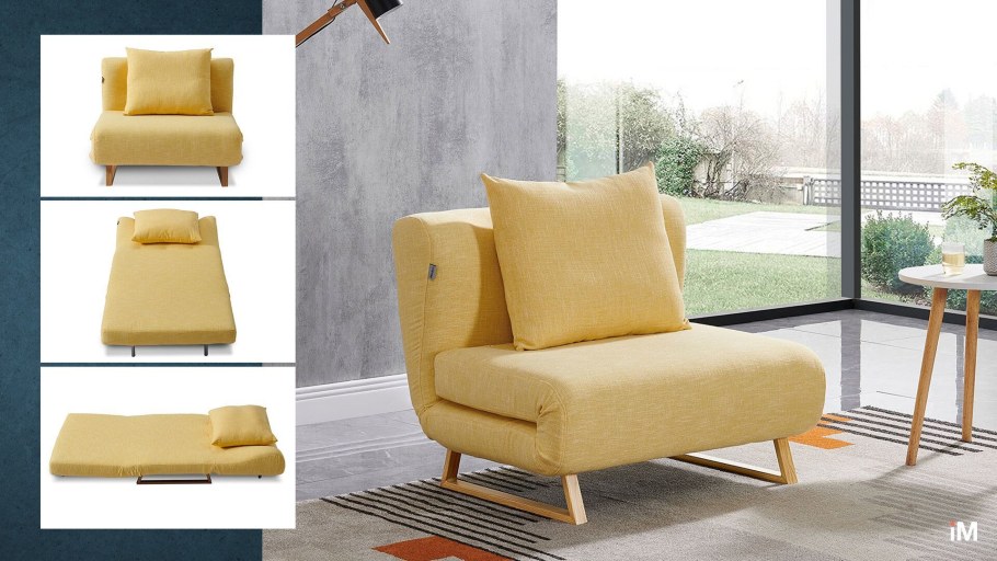 Кресло-кровать Rosy, коралловый